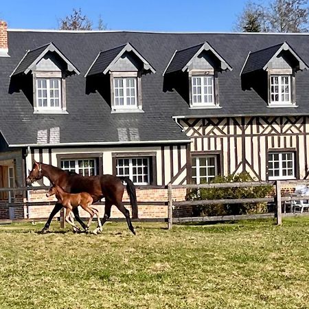 Ferienwohnung La Longere Du Haras Manerbe Exterior foto