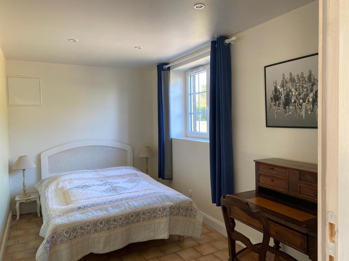 Ferienwohnung La Longere Du Haras Manerbe Exterior foto
