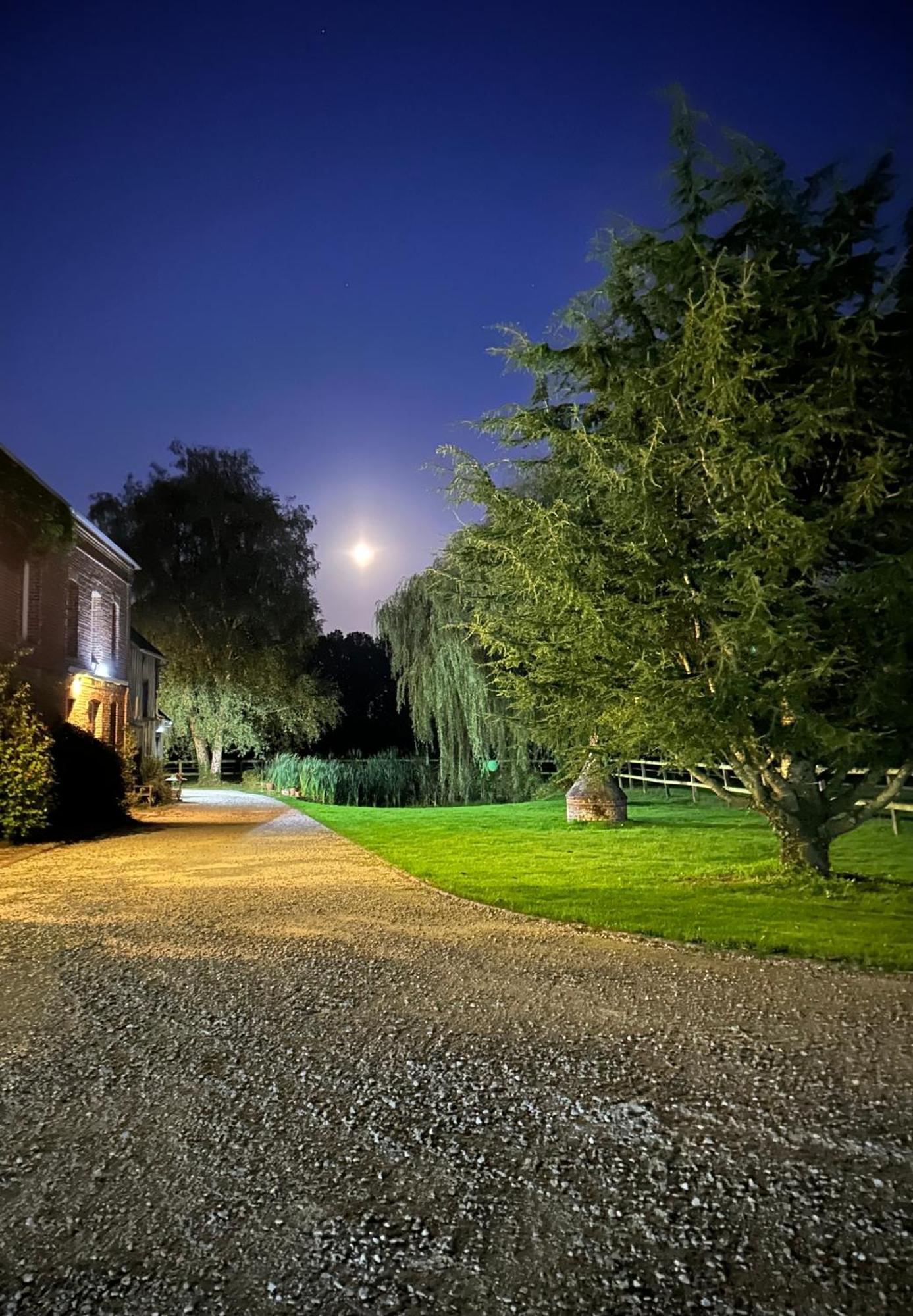 Ferienwohnung La Longere Du Haras Manerbe Exterior foto